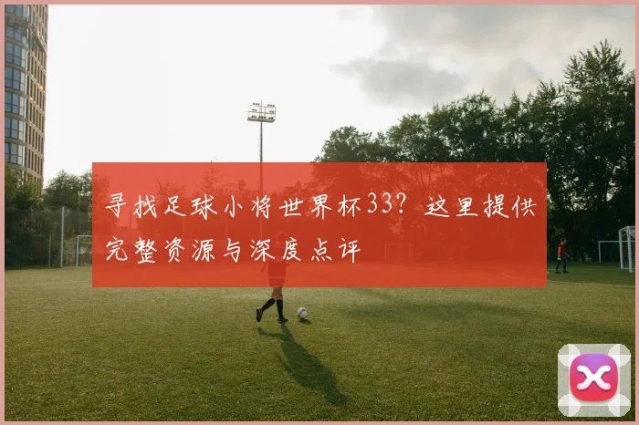寻找足球小将世界杯33？这里提供完整资源与深度点评